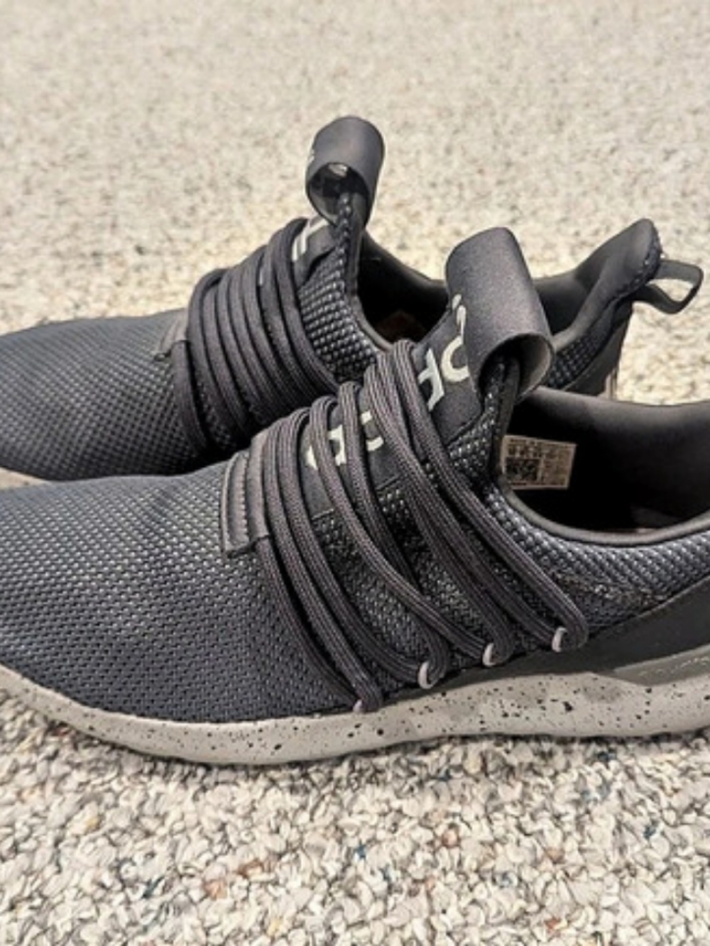 adidas Lite Racer Adapt 3.0 Grey Speckled Men's US 10.5 Black 30 Or Best Offer